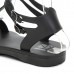 Women Summer Chic Peep Toe Sandals Beach Breathable Strappy Sandals Women Summer Chic Peep Toe Sandals Beach Breathable Strappy Sandals