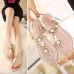 Women Sandal Shoes Flip Flops Strap Flat Strappy Rhinestone Sandals Women Sandal Shoes Flip Flops Strap Flat Strappy Rhinestone Sandals
