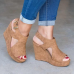 Women Platform Shoes Wedge Heels Sandals Peeps Comfortable Sandals Women Platform Shoes Wedge Heels Sandals Peeps Comfortable Sandals