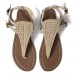 Women Summer Roman Sandals Metal Button Casual Shoes Women Summer Roman Sandals Metal Button Casual Shoes