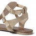 Women Summer Roman Sandals Metal Button Casual Shoes Women Summer Roman Sandals Metal Button Casual Shoes