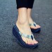 Bohemian Weave Slippers Slip On Wedges Sandals Bohemian Weave Slippers Slip On Wedges Sandals