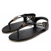 US Size 5-12 Women Casual Soft  Metal Beach Sandals US Size 5-12 Women Casual Soft  Metal Beach Sandals