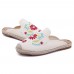Embroidery Flower Chinese Style Women Folkways Sandals Embroidery Flower Chinese Style Women Folkways Sandals