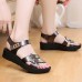 Hook Loop Microfiber Comfortable Women Sandals Hook Loop Microfiber Comfortable Women Sandals