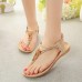 Women Summer Bohemian Beach Flat Sandals Women Summer Bohemian Beach Flat Sandals