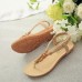 Women Summer Bohemian Beach Flat Sandals Women Summer Bohemian Beach Flat Sandals