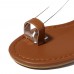 Roman Metal Chain Women Shoes Clip Toe Sandals Roman Metal Chain Women Shoes Clip Toe Sandals