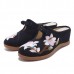 Women Flower Embroidery Comfortable Casual Wedge Sandals Women Flower Embroidery Comfortable Casual Wedge Sandals