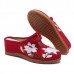 Women Flower Embroidery Comfortable Casual Wedge Sandals Women Flower Embroidery Comfortable Casual Wedge Sandals