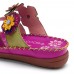 SOCOFY Genuine Leather Flowers  Clip Toe Casual Sandals SOCOFY Genuine Leather Flowers  Clip Toe Casual Sandals