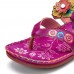 SOCOFY Genuine Leather Flowers  Clip Toe Casual Sandals SOCOFY Genuine Leather Flowers  Clip Toe Casual Sandals