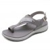 Women Platform Beach Sandals Flats PU Shoes Women Platform Beach Sandals Flats PU Shoes