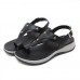 Women Platform Beach Sandals Flats PU Shoes Women Platform Beach Sandals Flats PU Shoes