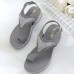 Women Platform Beach Sandals Flats PU Shoes Women Platform Beach Sandals Flats PU Shoes