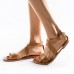 US Size 5-12 Roman Cross Beach Buckle Flat Sandals US Size 5-12 Roman Cross Beach Buckle Flat Sandals
