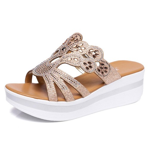 Large Size Women Casual Shoes Hollow Out Platform Sandals Large Size Women Casual Shoes Hollow Out Platform Sandals