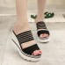 Summer Women Open Toe Wedge Sandals Comfortable Slipper Shoes Summer Women Open Toe Wedge Sandals Comfortable Slipper Shoes