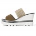 Summer Women Open Toe Wedge Sandals Comfortable Slipper Shoes Summer Women Open Toe Wedge Sandals Comfortable Slipper Shoes