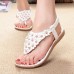 Women New Flowers Lovely Summer Comfortable Beach Outdoor Flat Sandals Shoes Women New Flowers Lovely Summer Comfortable Beach Outdoor Flat Sandals Shoes