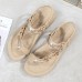 Bohemian Weave Rhinestone Elastic Band Soft Casual Sandals Bohemian Weave Rhinestone Elastic Band Soft Casual Sandals