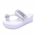 Women Casual Comfortable Slip On  Platform Toe Ring Flip Flop Sandals Beach Slipper Shoes Women Casual Comfortable Slip On  Platform Toe Ring Flip Flop Sandals Beach Slipper Shoes