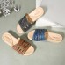 LOSTISY Cross Tie Lightweight Comfy Wedge Sandals For Women LOSTISY Cross Tie Lightweight Comfy Wedge Sandals For Women
