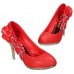 Glitter Flower Pump Wedding Party Crystal High Heels Women Shoes Glitter Flower Pump Wedding Party Crystal High Heels Women Shoes