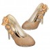 Glitter Flower Pump Wedding Party Crystal High Heels Women Shoes Glitter Flower Pump Wedding Party Crystal High Heels Women Shoes