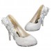 Glitter Flower Pump Wedding Party Crystal High Heels Women Shoes Glitter Flower Pump Wedding Party Crystal High Heels Women Shoes