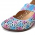SOCOFY Genuine Leather Hollow Out Casual Hook Loop Pumps SOCOFY Genuine Leather Hollow Out Casual Hook Loop Pumps