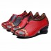 Retro Folkways Genuine Leather Casual Pumps Retro Folkways Genuine Leather Casual Pumps