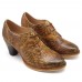 SOCOFY Handmade Embossed Pattern Genuine Leather Pumps SOCOFY Handmade Embossed Pattern Genuine Leather Pumps