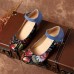 SOCOFY Genuine Leather Ankle Strap Pumps Round Toe Casual Shoes SOCOFY Genuine Leather Ankle Strap Pumps Round Toe Casual Shoes