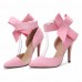 Women Fashion High Heel Suede Artificial Slip On Pointed Toe Thin Heel Pumps Shoes Women Fashion High Heel Suede Artificial Slip On Pointed Toe Thin Heel Pumps Shoes