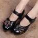 SOCOFY Leather Folkways Mid Heel Hook Loop Original Comfortable Retro Shoes SOCOFY Leather Folkways Mid Heel Hook Loop Original Comfortable Retro Shoes