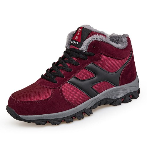 Women Outdoor Walking Casual Lace Up Warm Ankle Boots Women Outdoor Walking Casual Lace Up Warm Ankle Boots