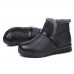 Winter Fur Warm Leather Slip On Snow Boots Winter Fur Warm Leather Slip On Snow Boots