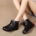 Winter Fur Warm Leather Slip On Snow Boots Winter Fur Warm Leather Slip On Snow Boots