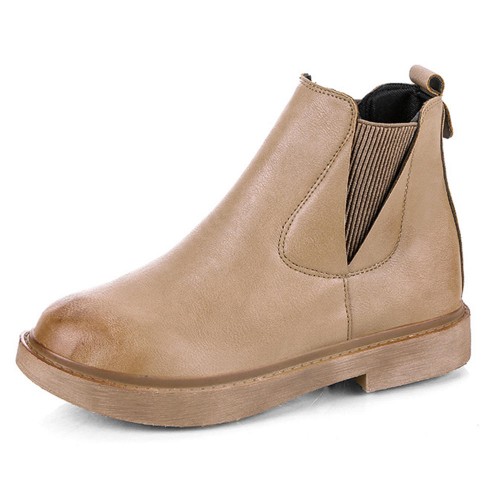 Women Round Toe Slip On Casual Winter Ankle Boots Women Round Toe Slip On Casual Winter Ankle Boots
