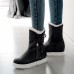 Warm Flat Platform Slip On Causal Soft Ankle Snow Boots Warm Flat Platform Slip On Causal Soft Ankle Snow Boots