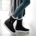 Warm Flat Platform Slip On Causal Soft Ankle Snow Boots Warm Flat Platform Slip On Causal Soft Ankle Snow Boots