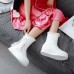 Warm Flat Platform Slip On Causal Soft Ankle Snow Boots Warm Flat Platform Slip On Causal Soft Ankle Snow Boots