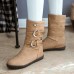 Women Casual Comfortable Double Breasted Mid-calf Boots Women Casual Comfortable Double Breasted Mid-calf Boots