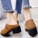 Casual Comfy Round Toe Slip On Women Ankle Boots Casual Comfy Round Toe Slip On Women Ankle Boots