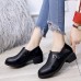 Casual Comfy Round Toe Slip On Women Ankle Boots Casual Comfy Round Toe Slip On Women Ankle Boots