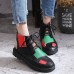 Lace Up Soft Bottom Stitching Ankle Boots For Women Lace Up Soft Bottom Stitching Ankle Boots For Women