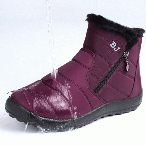 Women Casual Keep Warm Zipper Ankle Snow Boots Women Casual Keep Warm Zipper Ankle Snow Boots