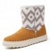 Women Winter Fur Lining Keep Warm Suede Ankle Snow Boots Women Winter Fur Lining Keep Warm Suede Ankle Snow Boots
