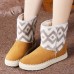 Women Winter Fur Lining Keep Warm Suede Ankle Snow Boots Women Winter Fur Lining Keep Warm Suede Ankle Snow Boots
